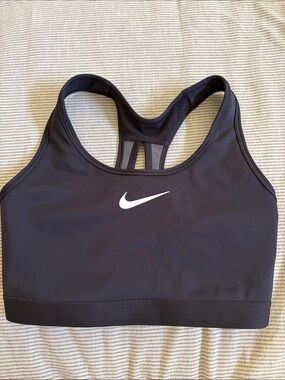 Nike Black Racerback Sports Bra size Small (F-G)